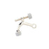 Emtek 2241US14 Hinge Pivot Stop Polished Nickel Finish Sparrow Supply