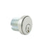 Schlage Commercial 30001E626118 1-1/8" Mortise Cylinder E Keyway with Compression Ring and Spring and L Cam Satin Chrome Finish