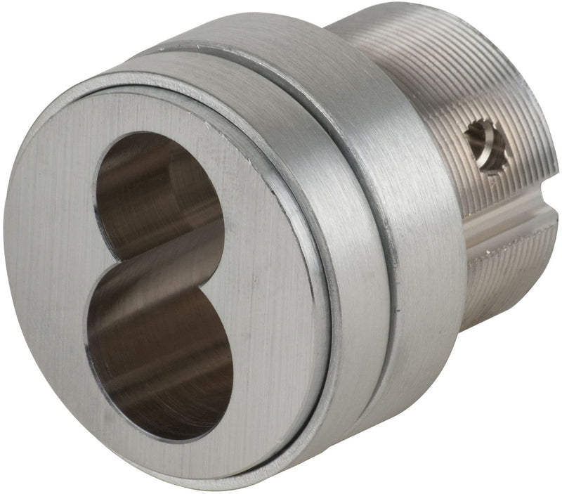 Schlage Commercial 30137626 Full Size Interchangeable Housing Less Core with Compression Ring; Spring; 3/8" Blocking Ring; and L Cam Satin Chrome Finish Sparrow Supply