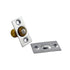 Ives Commercial 345B26D Solid Brass Adjustable Ball Catch Satin Chrome Finish Sparrow Supply
