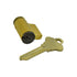 Schlage Commercial 40100C613 Cylinder with Multiple Tailpieces C Keyway 0-Bitted Oil Rubbed Bronze Finish