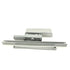 LCN 4013TSTDALLH Left Hand Size 3 Surface Mounted Pull Side Smoothee Heavy Duty Track Door Closer with TBSRT Thru Bolts 689 Aluminum Finish Sparrow Supply