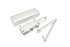 LCN 4021REGALLH Left Hand Adjustable 1-5 Top Jamb Push Side Mounted Door Closer with TBSRT Thru Bolts 689 Aluminum Finish Sparrow Supply