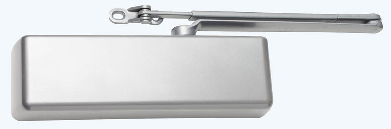 LCN 4031REGAL Heavy Duty Universal Regular Adjustable 1-4 Door Closer with TBSRT Thru Bolts 689 Aluminum Finish Sparrow Supply