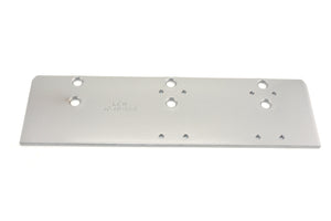 LCN 4040XP18GAL Top Jamb Mount Drop Plate for Flush with Top of Head Frame Face in Flush Ceiling Condition for 4040XP Series 689 Aluminum Finish Sparrow Supply