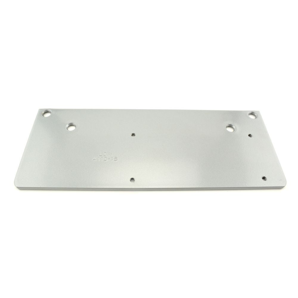 LCN 411018AL Drop Plate for 4110 689 Aluminum Finish Sparrow Supply