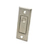 Ives Commercial 42B15 Solid Brass Pocket Door Bolt Satin Nickel Finish Sparrow Supply