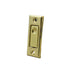 Ives Commercial 42B3 Solid Brass Pocket Door Bolt Bright Brass Finish Sparrow Supply