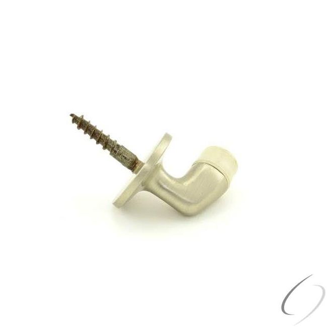 Ives Commercial 430B15 Solid Brass Floor Door Stop Satin Nickel Finish Sparrow Supply
