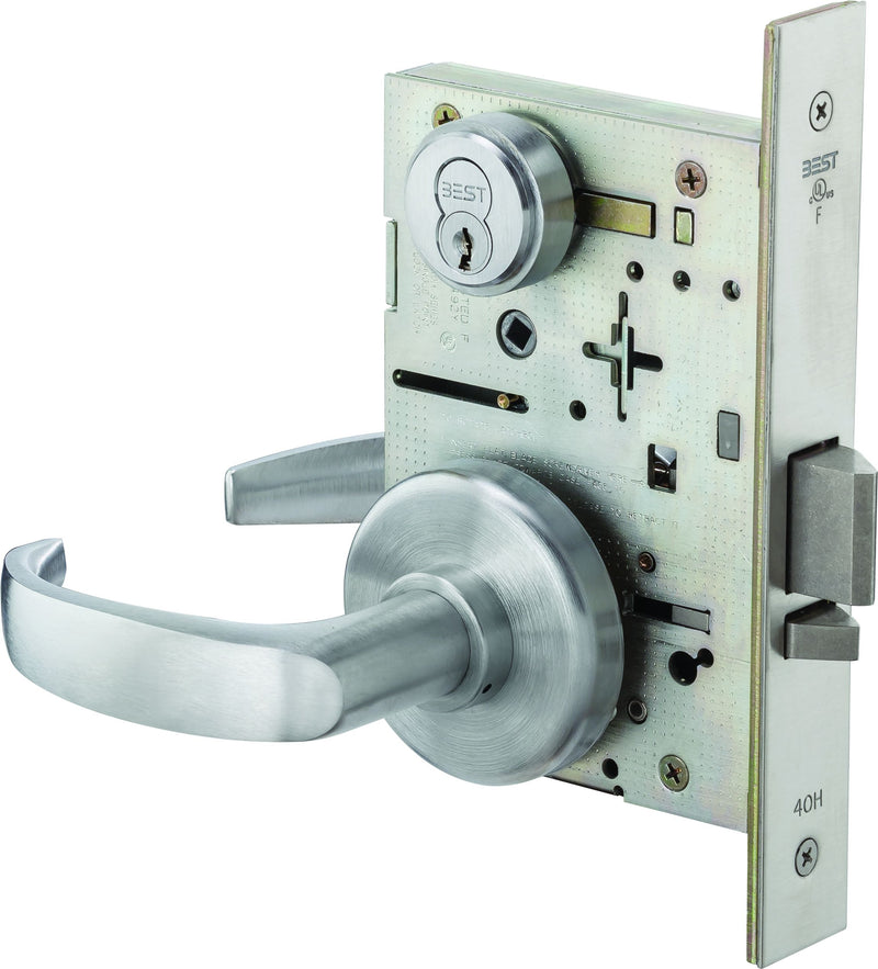 Best 45H7D14H Mortise Locksets - Satin Chrome Sparrow Supply