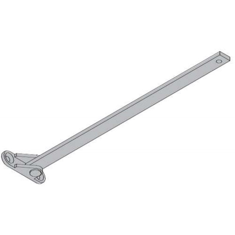 LCN 464079LRAL Long Rod and Shoe for 4640 Series 689 Aluminum Finish Sparrow Supply