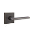 Emtek 5050HLOUS10B Helios Lever Dummy Pair with Square Rose for 1-1/4" to 2" Door Oil Rubbed Bronze Finish Sparrow Supply
