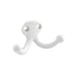 Ives Commercial 582AW Aluminum Double Wardrobe Hook White Finish