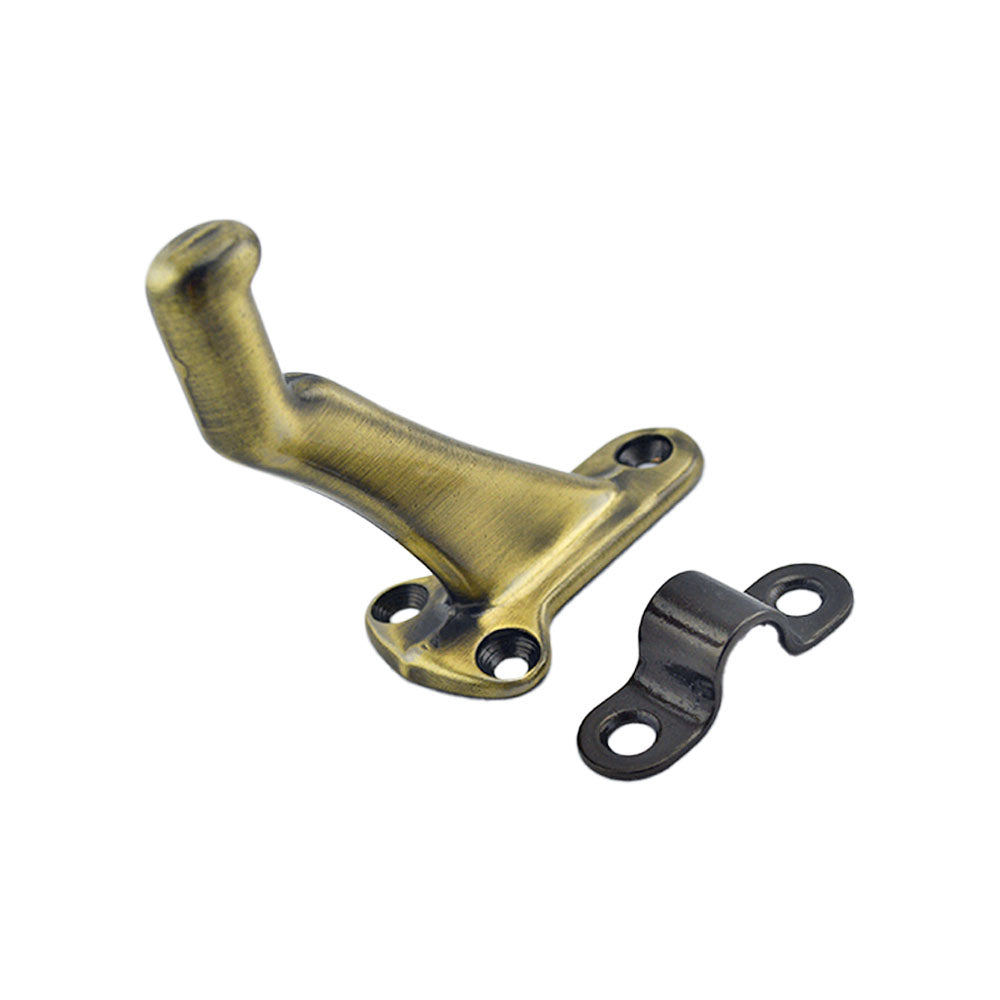 Ives Commercial 59A5 Aluminum Handrail Bracket Antique Brass Finish