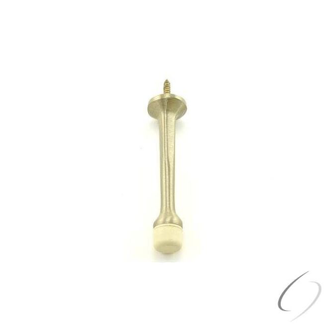 Ives Commercial 60B15 Solid Brass 3-3/4" Solid Door Stop Satin Nickel Finish Sparrow Supply