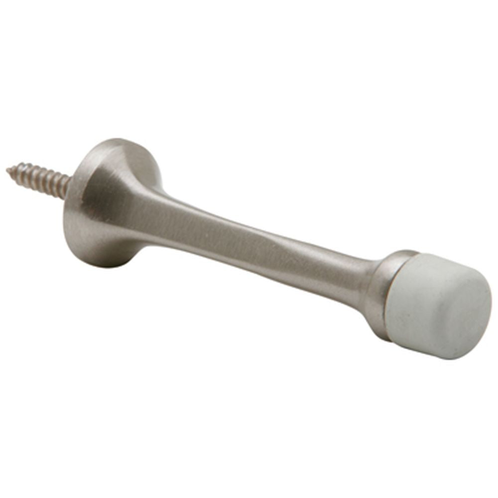 Ives Commercial 61A15 Aluminum 3-3/16" Solid Door Stop Satin Nickel Finish Sparrow Supply