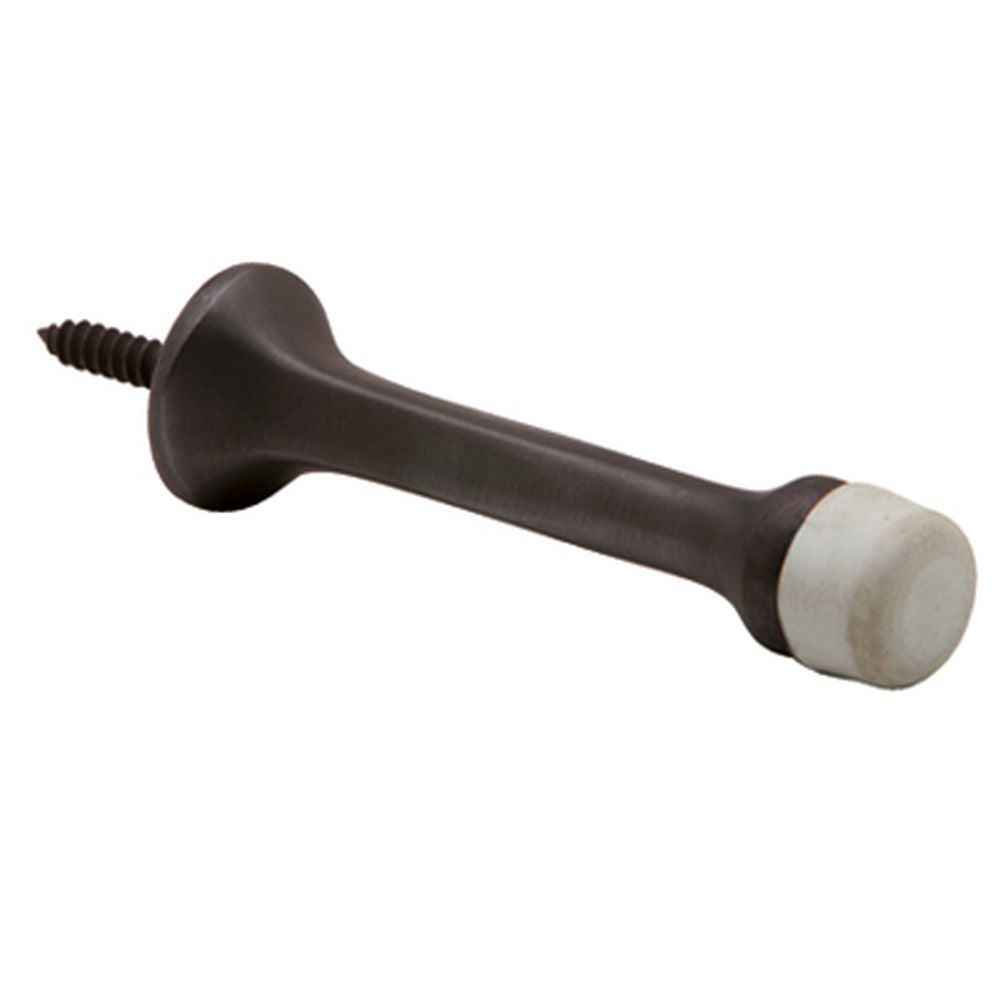 Ives Commercial 61A716 Aluminum 3-3/16" Solid Door Stop Aged Bronze Finish Sparrow Supply
