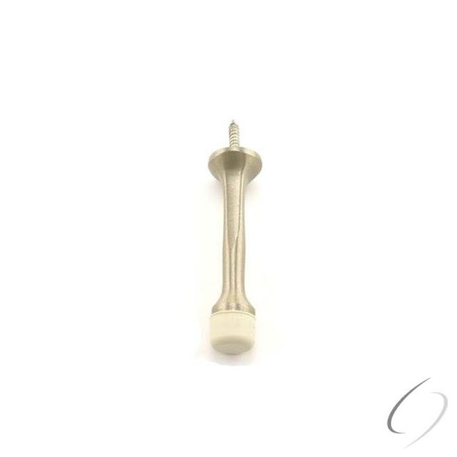 Ives Commercial 61B15 Solid Brass 3-1/8" Solid Door Stop Satin Nickel Finish Sparrow Supply