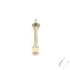 Ives Commercial 61B15 Solid Brass 3-1/8" Solid Door Stop Satin Nickel Finish Sparrow Supply