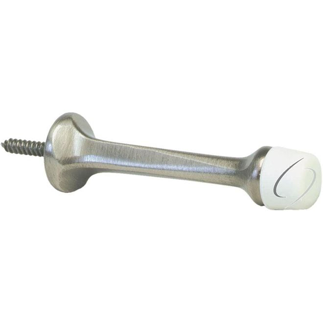 Ives Commercial 61B26D Solid Brass 3-1/8" Solid Door Stop Satin Chrome Finish Sparrow Supply