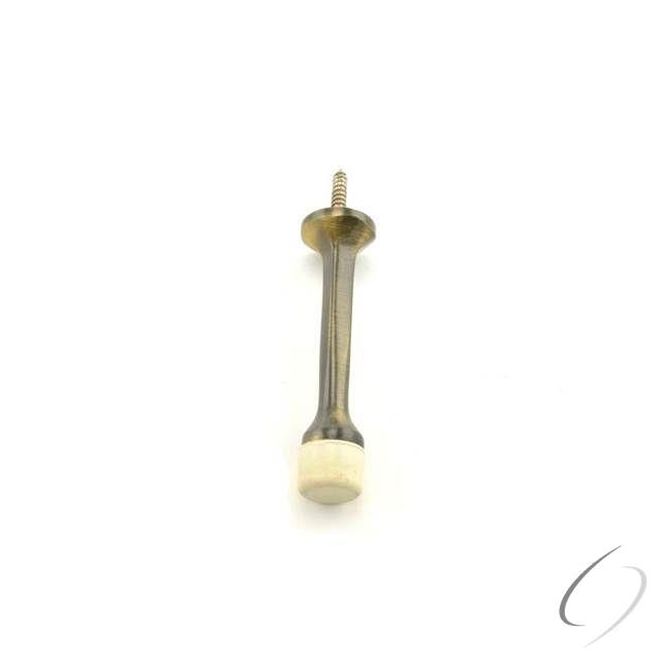 Ives Commercial 61B5 Solid Brass 3-1/8" Solid Door Stop Antique Brass Finish Sparrow Supply