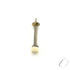 Ives Commercial 61B5 Solid Brass 3-1/8" Solid Door Stop Antique Brass Finish Sparrow Supply