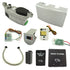 LCN 64403813WAL COMPACT Automatic Operator Module and Touchless Battery Powered Kit with Gearmotor Assembly, Cover, Wall Adapter, Door Loop, 30' of Copper Wire, and 8310-3813W Touchless RF Actuator Kit Aluminum Finish (4040XP Closer Required) Sparrow Supply