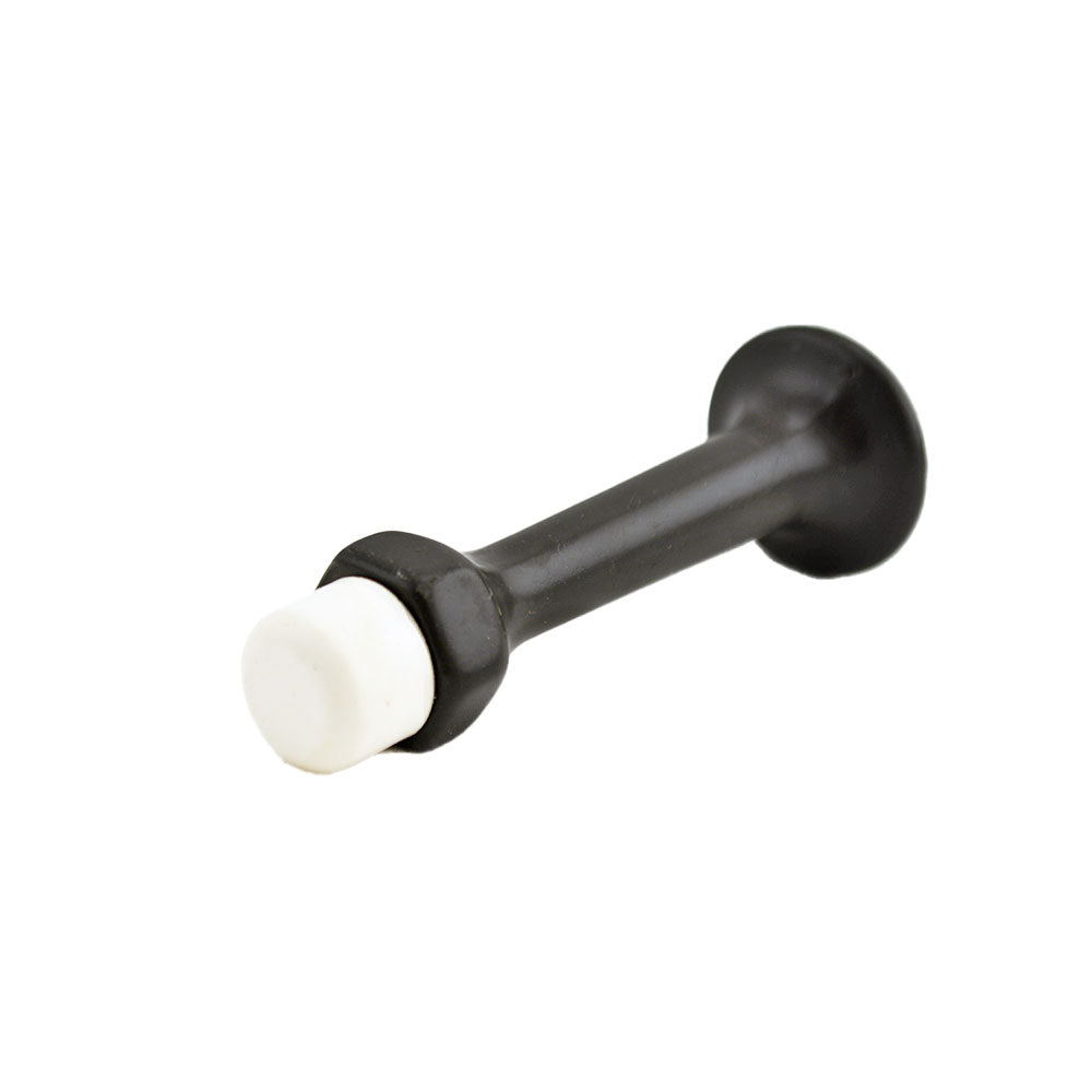 Ives Commercial 64A10B Aluminum 3-1/4" Solid Door Stop Oil Rubbed Bronze Finish Sparrow Supply