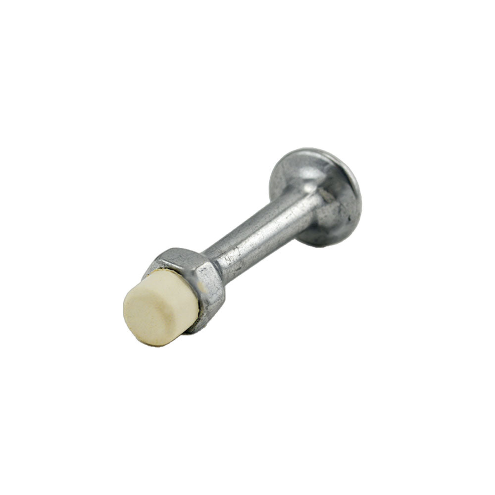 Ives Commercial 64A92 Aluminum 3-1/4" Solid Door Stop Aluminum Finish Sparrow Supply
