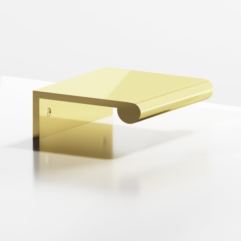 Colonial Bronze 70033 Edge Pulls - Polished Brass Sparrow Supply