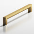 Colonial Bronze 74544 745 Series 4" Center to Center Cabinet Pull Satin Brass Finish Sparrow Supply