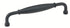 Emtek 76046FB Normandy Cabinet Pull with 6" Center to Center Flat Black Bronze Finish Sparrow Supply