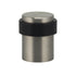 Omnia 7610/35.32D 1" x 1-3/8" Modern Floor Stop Satin Stainless Steel Finish Sparrow Supply