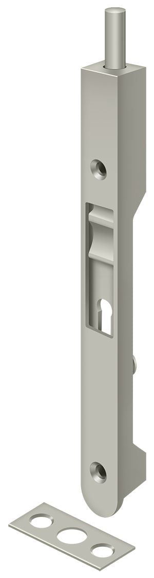 Deltana 7FBR15 Flush Bolts - Satin Nickel Sparrow Supply
