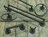 Rusticware 8203BLK Midtowne Robe Hook Black Finish Sparrow Supply