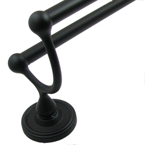 Rusticware 8222BLK Towel Holders - Black Sparrow Supply