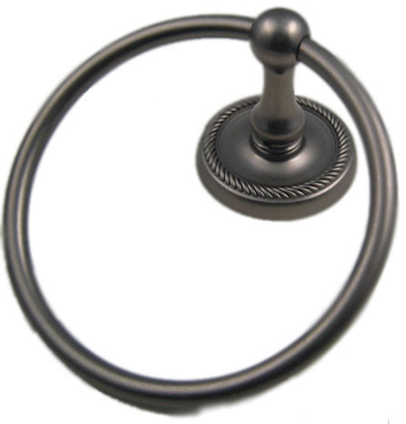 Rusticware 8286ORB Midtowne Towel Ring Oil Rubbed Bronze Finish Sparrow Supply