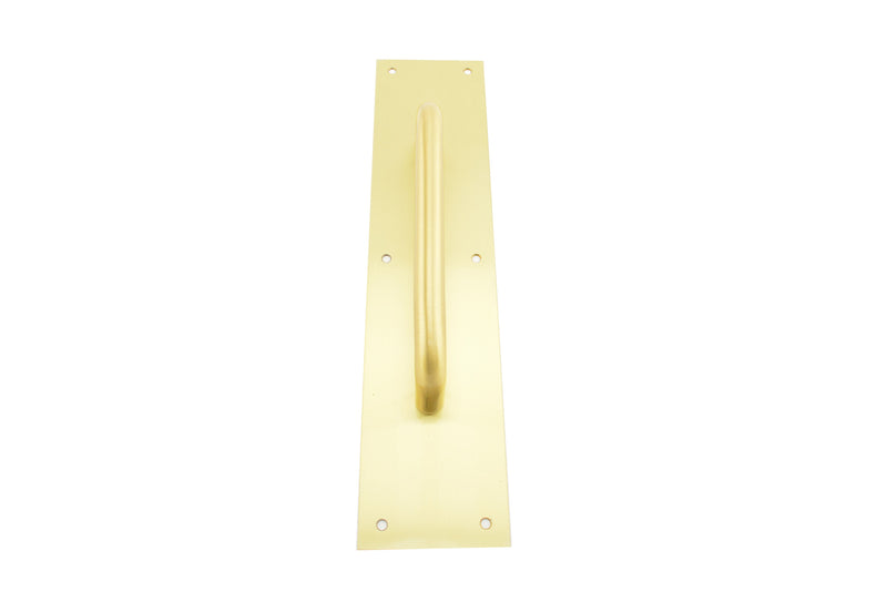 Ives Commercial 83028431 Pull Plates - Satin Brass Sparrow Supply
