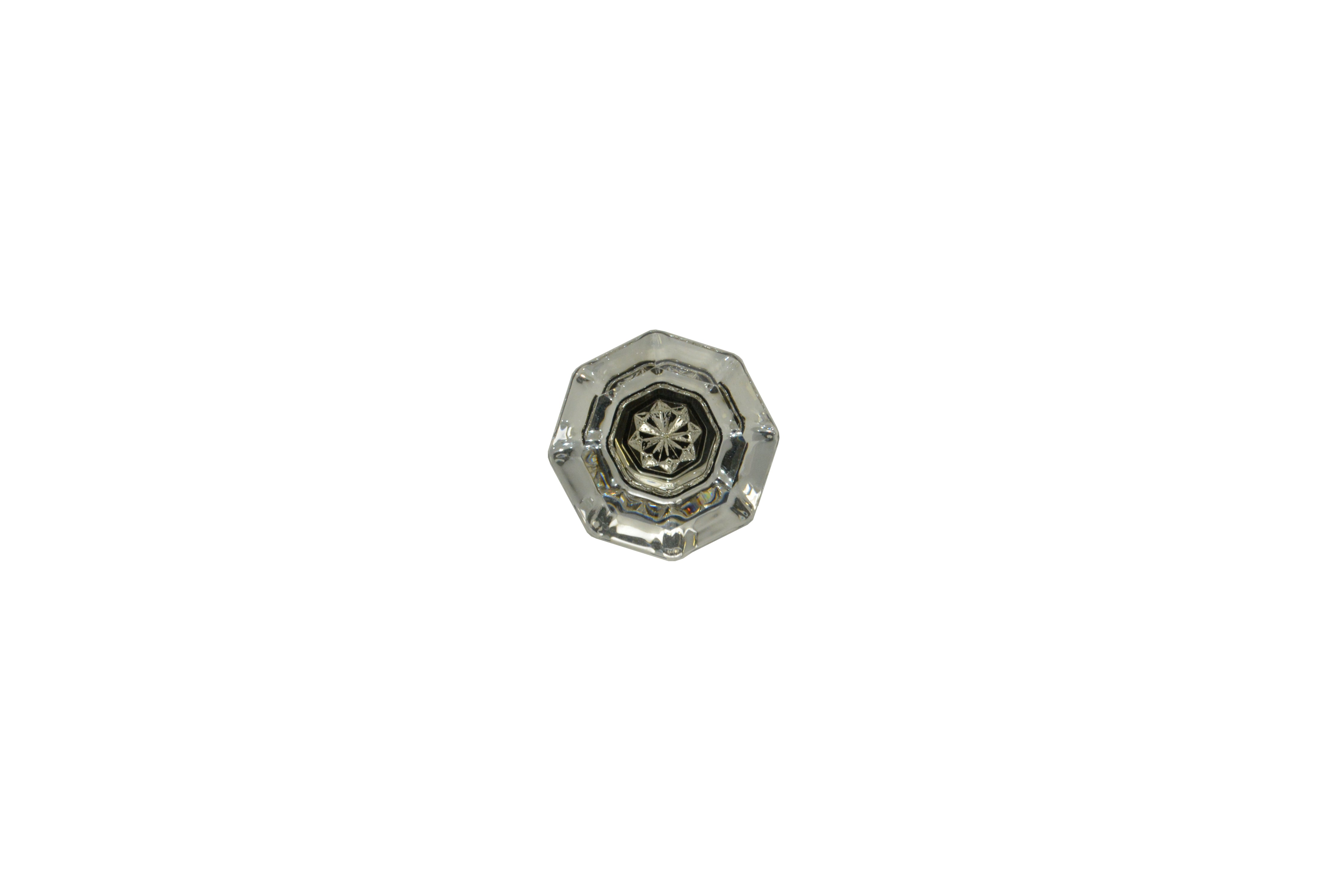 Emtek 86011US10B Old Town Clear 1-1/4" Cabinet Knob Oil Rubbed Bronze Finish Sparrow Supply