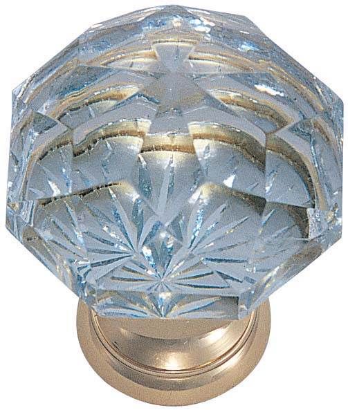 Emtek 86012US7 Diamond 1-1/4" Cabinet Knob French Antique Brass Finish Sparrow Supply