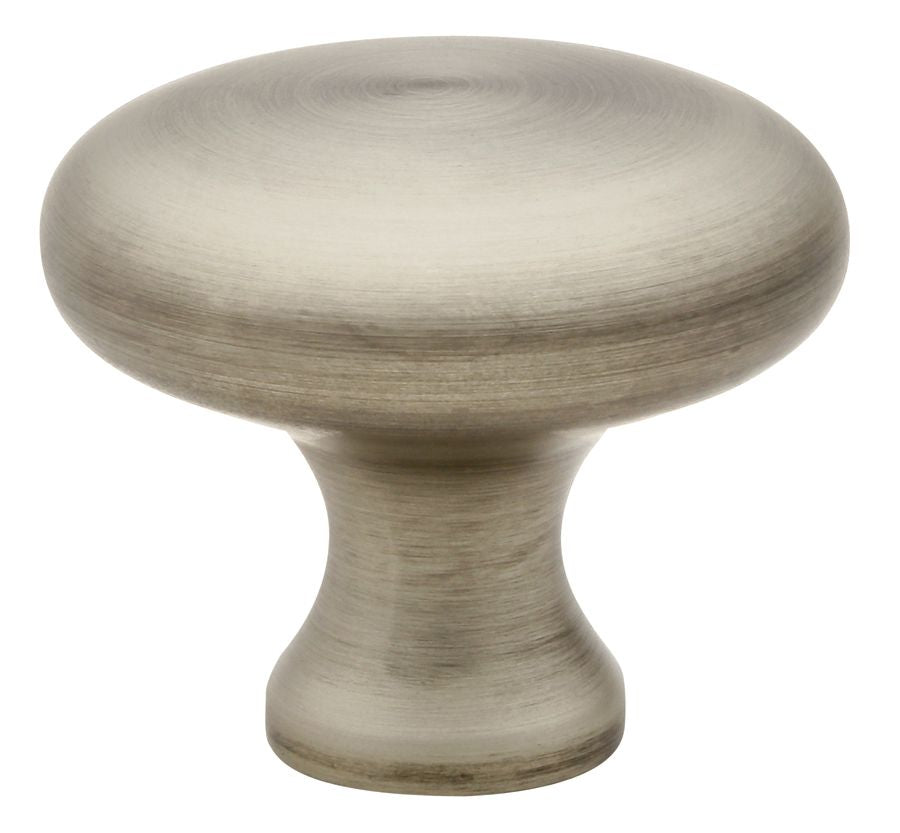 Emtek 86014US15A Providence 1-1/4" Cabinet Knob Pewter Finish Sparrow Supply