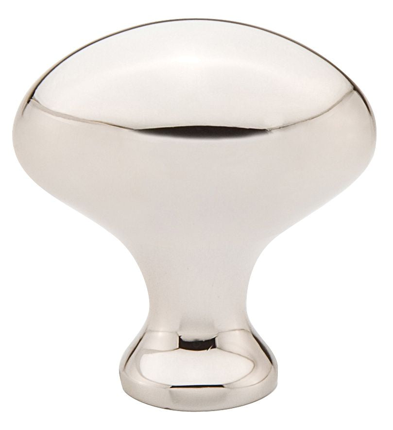 Emtek 86016US14 Egg 1-1/4" Cabinet Knob Polished Nickel Lifetime Finish Sparrow Supply