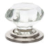 Emtek 86028US15 Old Town Clear 1-3/4" Cabinet Knob Satin Nickel Finish Sparrow Supply