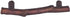 Emtek 86061FB Twig Cabinet Pull with 3" Center To Center Flat Black Bronze Finish Sparrow Supply