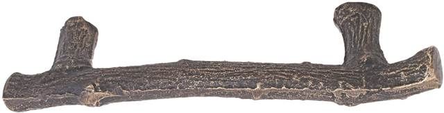 Emtek 86061MB Twig Cabinet Pull with 3" Center To Center Medium Bronze Finish Sparrow Supply