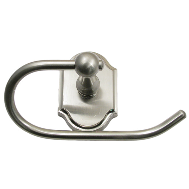 Rusticware 8607SN Wenmoor Euro Tissue Roll Holder Satin Nickel Finish Sparrow Supply