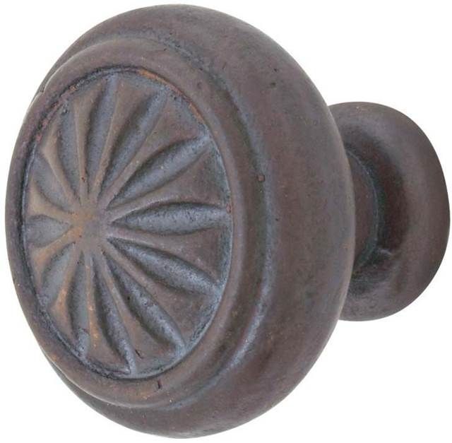 Emtek 86091MB Tuscany Round 1" Cabinet Knob Medium Bronze Finish Sparrow Supply