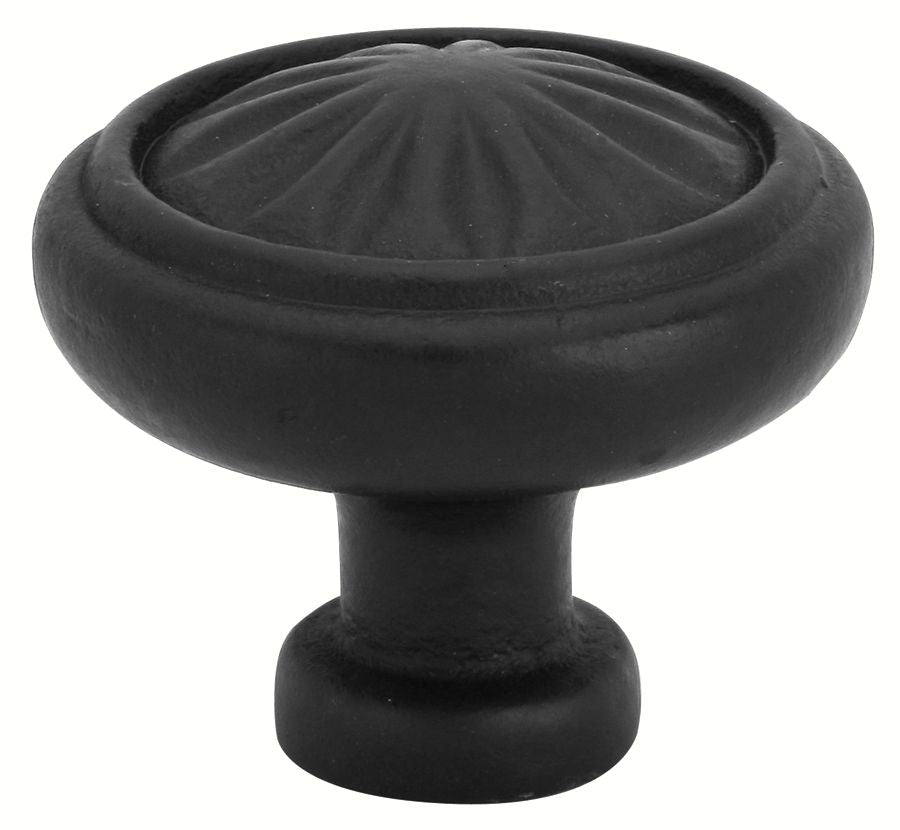 Emtek 86092FB Tuscany Round 1-1/4" Cabinet Knob Flat Black Bronze Finish Sparrow Supply