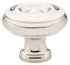 Emtek 86115US14 Waverly 1-1/4" Cabinet Knob Polished Nickel Lifetime Finish Sparrow Supply