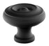 Emtek 86115US19 Waverly 1-1/4" Cabinet Knob Flat Black Finish Sparrow Supply